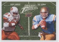 Barry Sanders, Troy Aikman