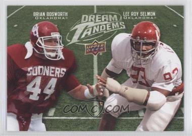 2011 Upper Deck - Dream Tandems #DT-17 - Brian Bosworth, Lee Roy Selmon