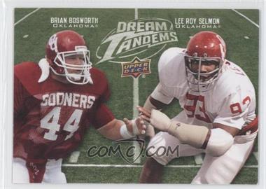 2011 Upper Deck - Dream Tandems #DT-17 - Brian Bosworth, Lee Roy Selmon