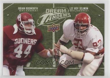 2011 Upper Deck - Dream Tandems #DT-17 - Brian Bosworth, Lee Roy Selmon