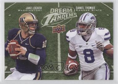 2011 Upper Deck - Dream Tandems #DT-18 - Jake Locker, Daniel Thomas