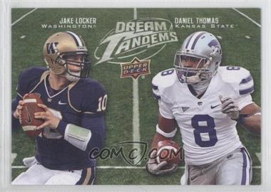 2011 Upper Deck - Dream Tandems #DT-18 - Jake Locker, Daniel Thomas