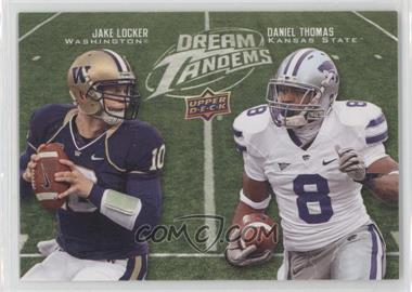 2011 Upper Deck - Dream Tandems #DT-18 - Jake Locker, Daniel Thomas