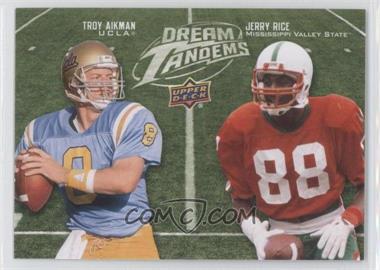 2011 Upper Deck - Dream Tandems #DT-5 - Troy Aikman, Jerry Rice