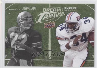 2011 Upper Deck - Dream Tandems #DT-9 - Doug Flutie, Bo Jackson