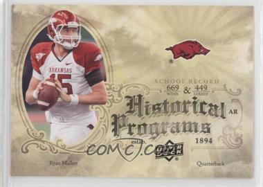 2011 Upper Deck - Historical Programs #HP-24 - Ryan Mallett