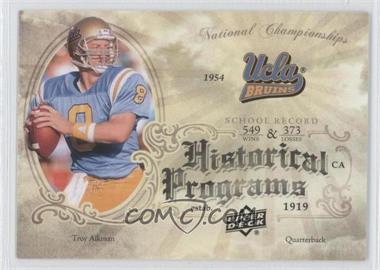 2011 Upper Deck - Historical Programs #HP-3 - Troy Aikman