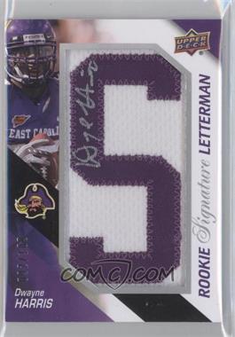 2011 Upper Deck - Rookie Signature Letterman #RSL-DH - Dwayne Harris /100