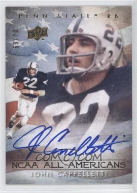 2011 Upper Deck College Football Legends - All-Americans - Autographs #AA-JC - John Cappelletti /70