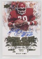 Billy Sims #/75