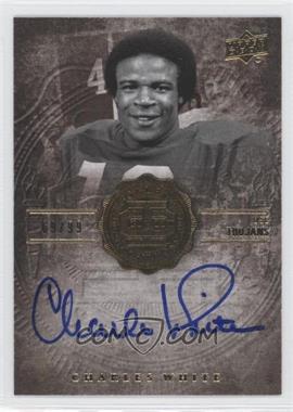 2011 Upper Deck College Football Legends - College Inscriptions #CI-CW - Charles White /99