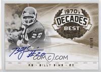 Billy Sims #/80
