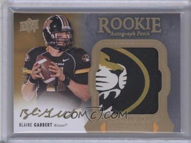 2011 Upper Deck Exquisite Collection - [Base] #153 - Rookie Autograph Patch - Blaine Gabbert /99