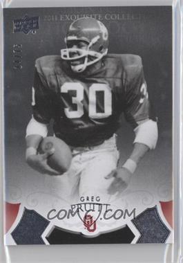 2011 Upper Deck Exquisite Collection - [Base] #36 - Greg Pruitt /75