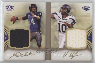 2011 Upper Deck Exquisite Collection - Rookie Bookmarks #RBM-KD - Andy Dalton, Colin Kaepernick /40