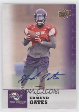 2011 Upper Deck Sweet Spot - [Base] - Autographs #11 - Sweet Beginnings - Edmund Gates