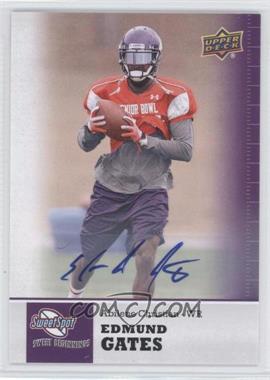 2011 Upper Deck Sweet Spot - [Base] - Autographs #11 - Sweet Beginnings - Edmund Gates