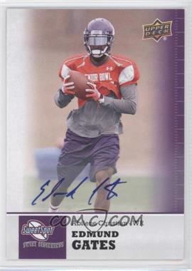 2011 Upper Deck Sweet Spot - [Base] - Autographs #11 - Sweet Beginnings - Edmund Gates