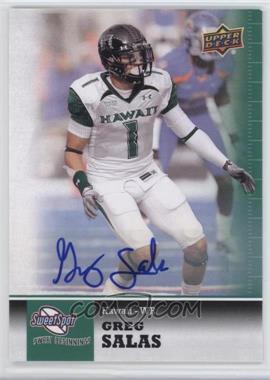 2011 Upper Deck Sweet Spot - [Base] - Autographs #3 - Sweet Beginnings - Greg Salas