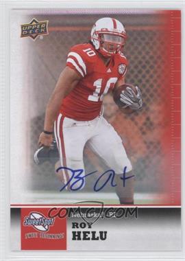 2011 Upper Deck Sweet Spot - [Base] - Autographs #61 - Sweet Beginnings - Roy Helu