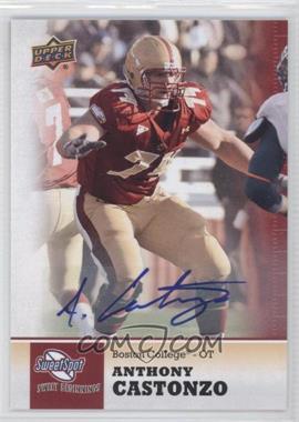 2011 Upper Deck Sweet Spot - [Base] - Autographs #65 - Sweet Beginnings - Anthony Castonzo