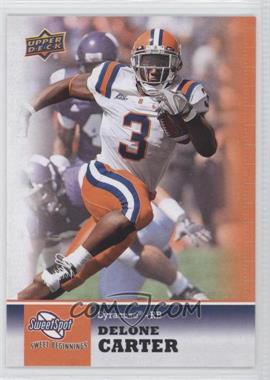 2011 Upper Deck Sweet Spot - [Base] #55 - Sweet Beginnings - Delone Carter