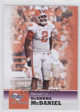 2011 Upper Deck Sweet Spot - [Base] #68 - Sweet Beginnings - DeAndre McDaniel