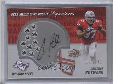 2011 Upper Deck Sweet Spot - Rookie Signatures - Variations #RS-CH - Cameron Heyward /299