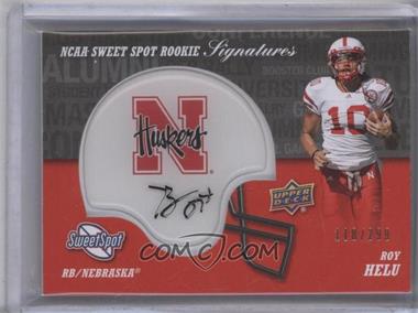 2011 Upper Deck Sweet Spot - Rookie Signatures - Variations #RS-HE - Roy Helu /299