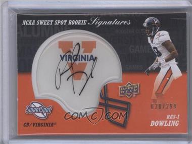 2011 Upper Deck Sweet Spot - Rookie Signatures - Variations #RS-RD - Ras-I Dowling /299