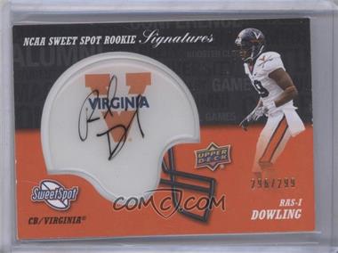2011 Upper Deck Sweet Spot - Rookie Signatures - Variations #RS-RD - Ras-I Dowling /299