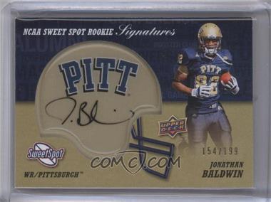 2011 Upper Deck Sweet Spot - Rookie Signatures #RS-BA - Jonathan Baldwin /199