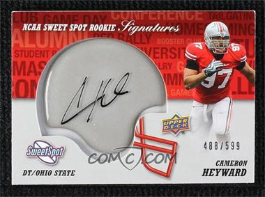 2011 Upper Deck Sweet Spot - Rookie Signatures #RS-CH - Cameron Heyward /599 [EX to NM]