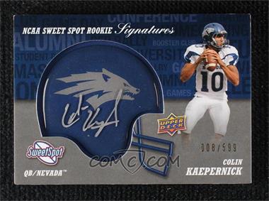 2011 Upper Deck Sweet Spot - Rookie Signatures #RS-CK - Colin Kaepernick /599