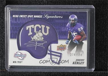 2011 Upper Deck Sweet Spot - Rookie Signatures #RS-JK - Jeremy Kerley /599 [EX to NM]