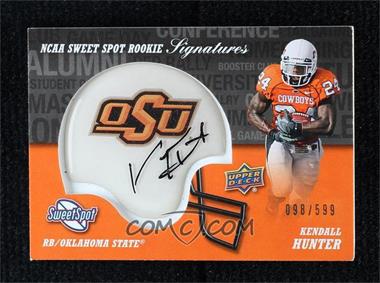 2011 Upper Deck Sweet Spot - Rookie Signatures #RS-KH - Kendall Hunter /599 [EX to NM]