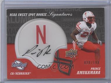 2011 Upper Deck Sweet Spot - Rookie Signatures #RS-PA - Prince Amukamara /199