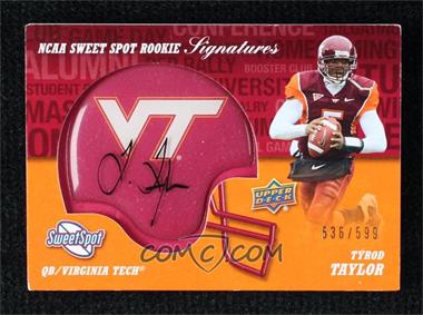 2011 Upper Deck Sweet Spot - Rookie Signatures #RS-TA - Tyrod Taylor /599 [EX to NM]