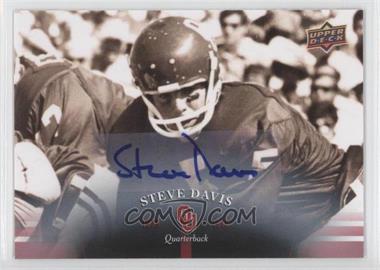 2011 Upper Deck University of Oklahoma - [Base] - Autographs #30 - Steve Davis