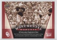 Monumental Moments - 14 Consecutive Conference Titles