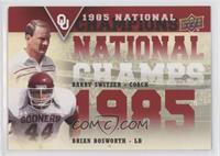 Barry Switzer, Brian Bosworth