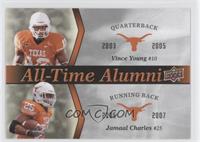 Vince Young, Jamaal Charles