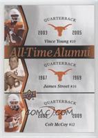 Vince Young, James Street, Colt McCoy