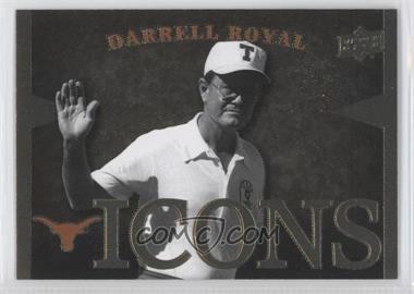2011 Upper Deck University of Texas - Icons #I-DR - Darrell Royal