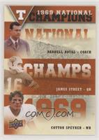 Darrell Royal, James Street, Cotton Speyrer