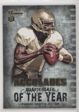 2012 Bowman - Accolades #BAC-RG2 - Robert Griffin III