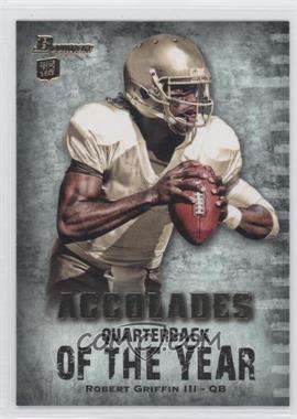 2012 Bowman - Accolades #BAC-RG2 - Robert Griffin III