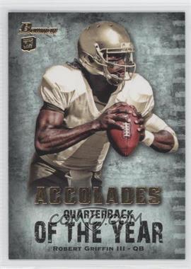 2012 Bowman - Accolades #BAC-RG2 - Robert Griffin III