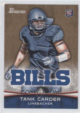 2012 Bowman - [Base] - Gold #108 - Tank Carder