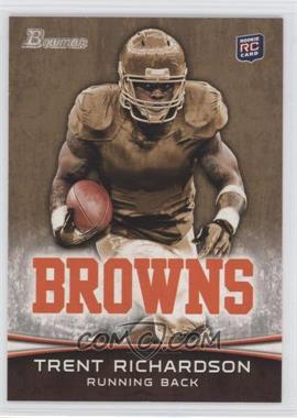 2012 Bowman - [Base] - Gold #120 - Trent Richardson